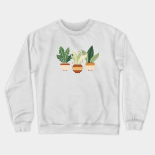 Plants in pots Crewneck Sweatshirt